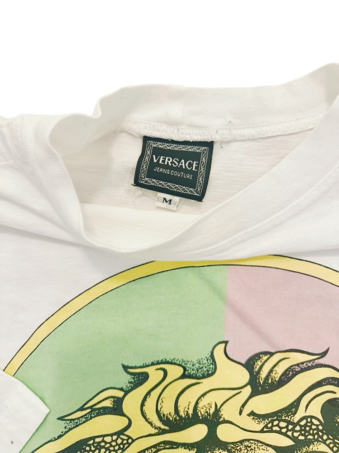 RARE!! Vintage 1996 VERSACE JEANS COUTURE Medusa t-shirt