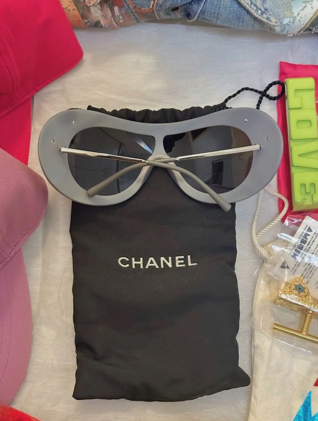 Vintage Chanel Fall/Winter Runway 2000 Ski Sunglasses