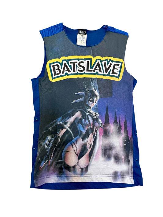 Vintage D&G (Dolce & Gabbana) Spring/Summer 2003 Collection "BATSLAVE"  *UNPUNIISHED* Tank Top