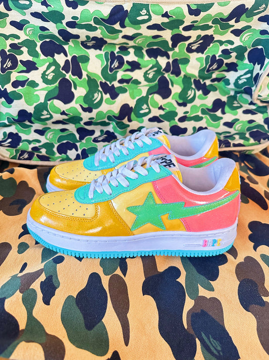 OG Bapesta Cotton Candy Glitter (2009)  ✨🍭 (DEADSTOCK)