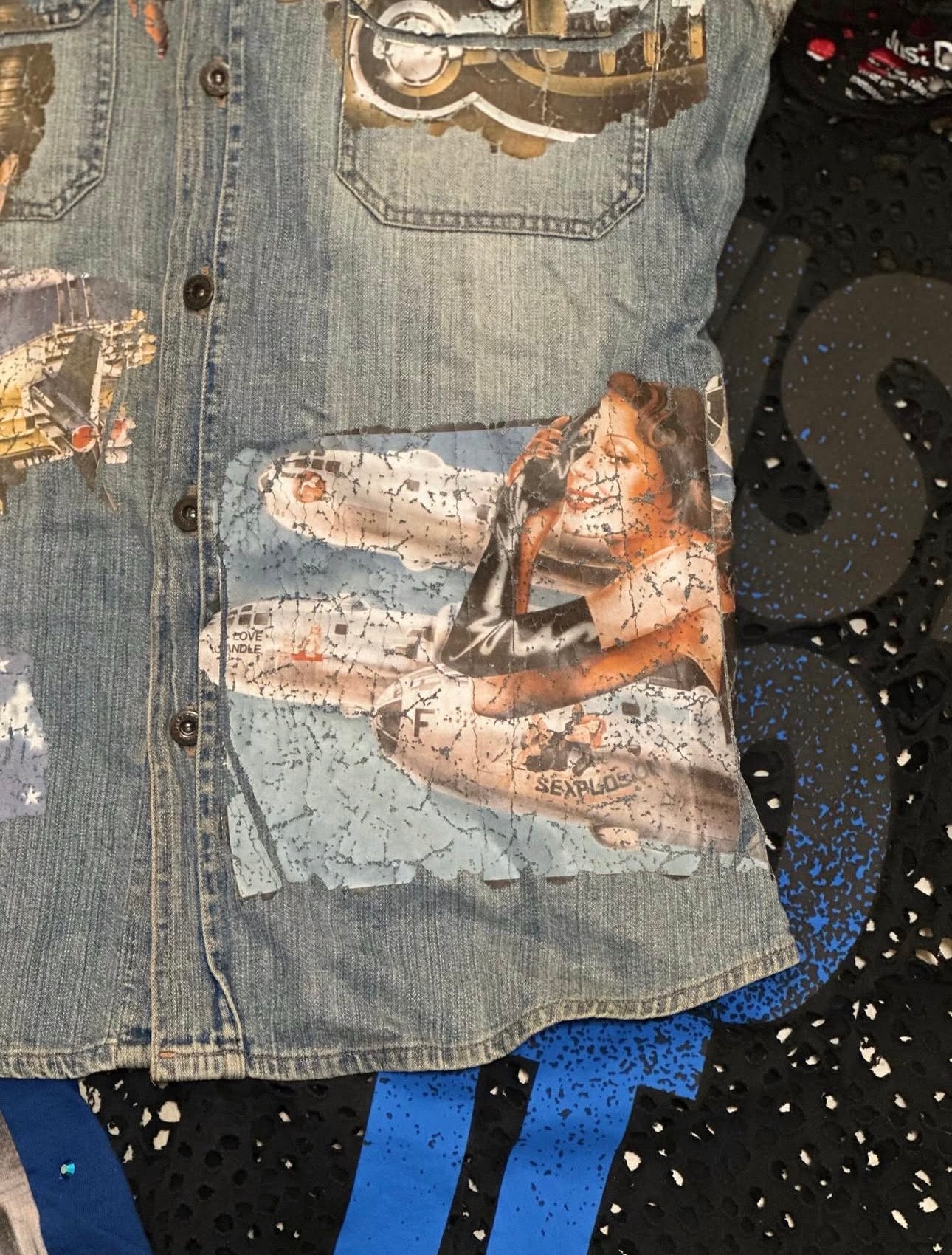 Vintage Spring/Summer 2002 collection D&G sleeveless denim vest
