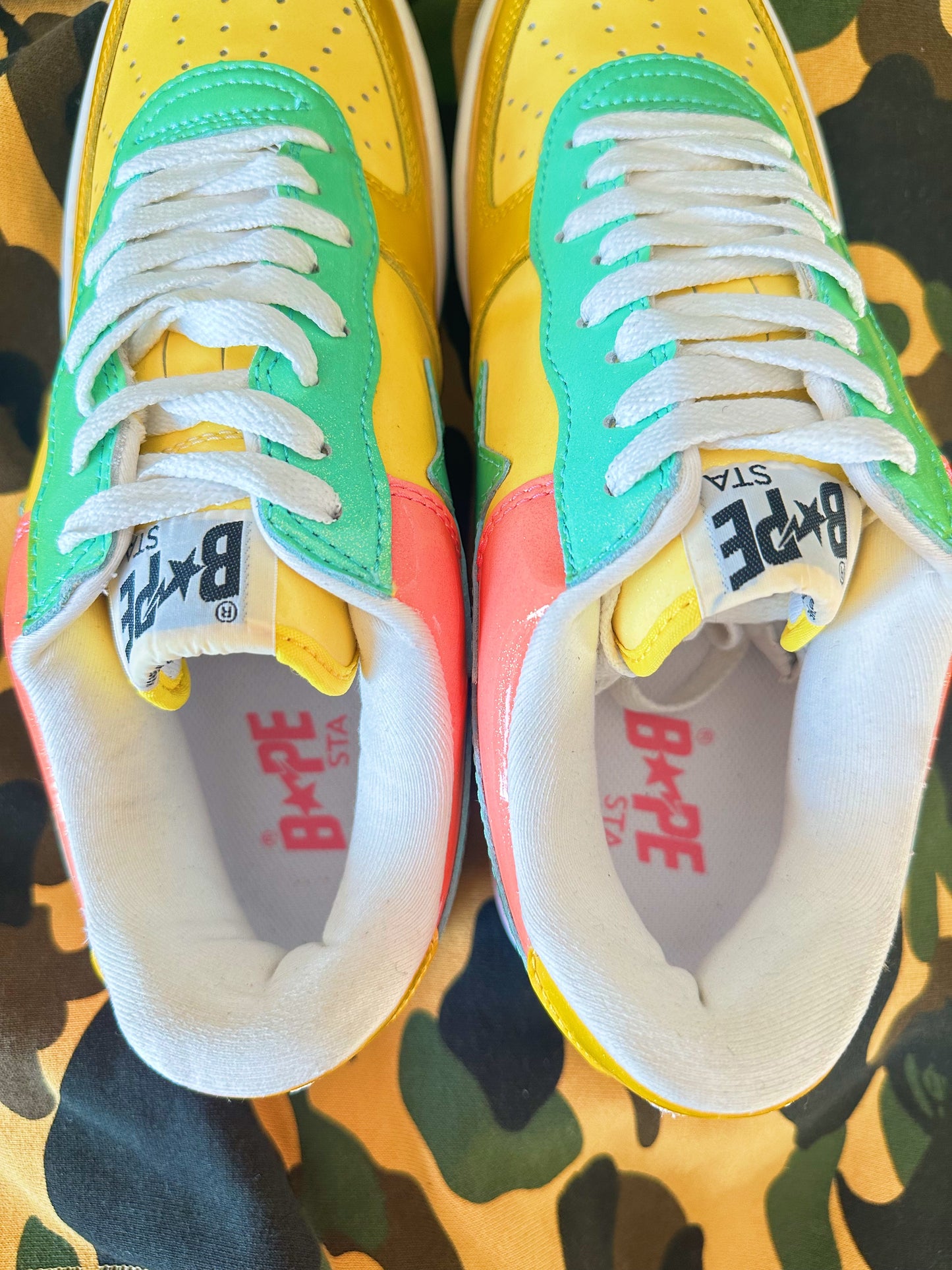 OG Bapesta Cotton Candy Glitter (2009)  ✨🍭 (DEADSTOCK)