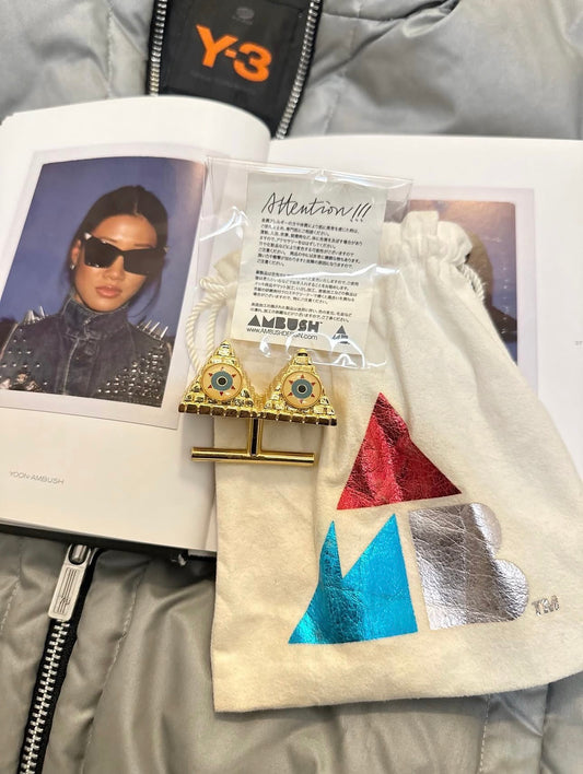 Ambush Design AMBUSH Japan Eye Am Not Alone Pyramid Ring
