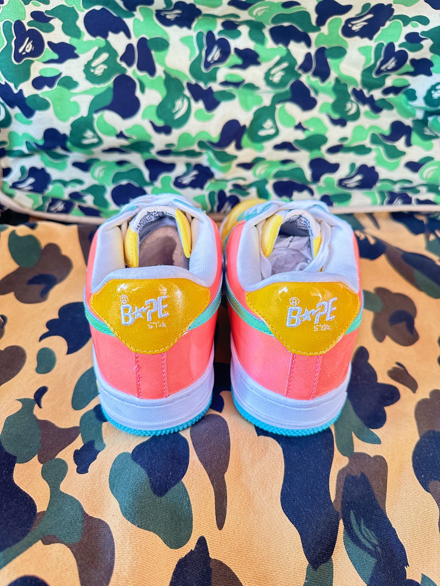 OG Bapesta Cotton Candy Glitter (2009)  ✨🍭 (DEADSTOCK)
