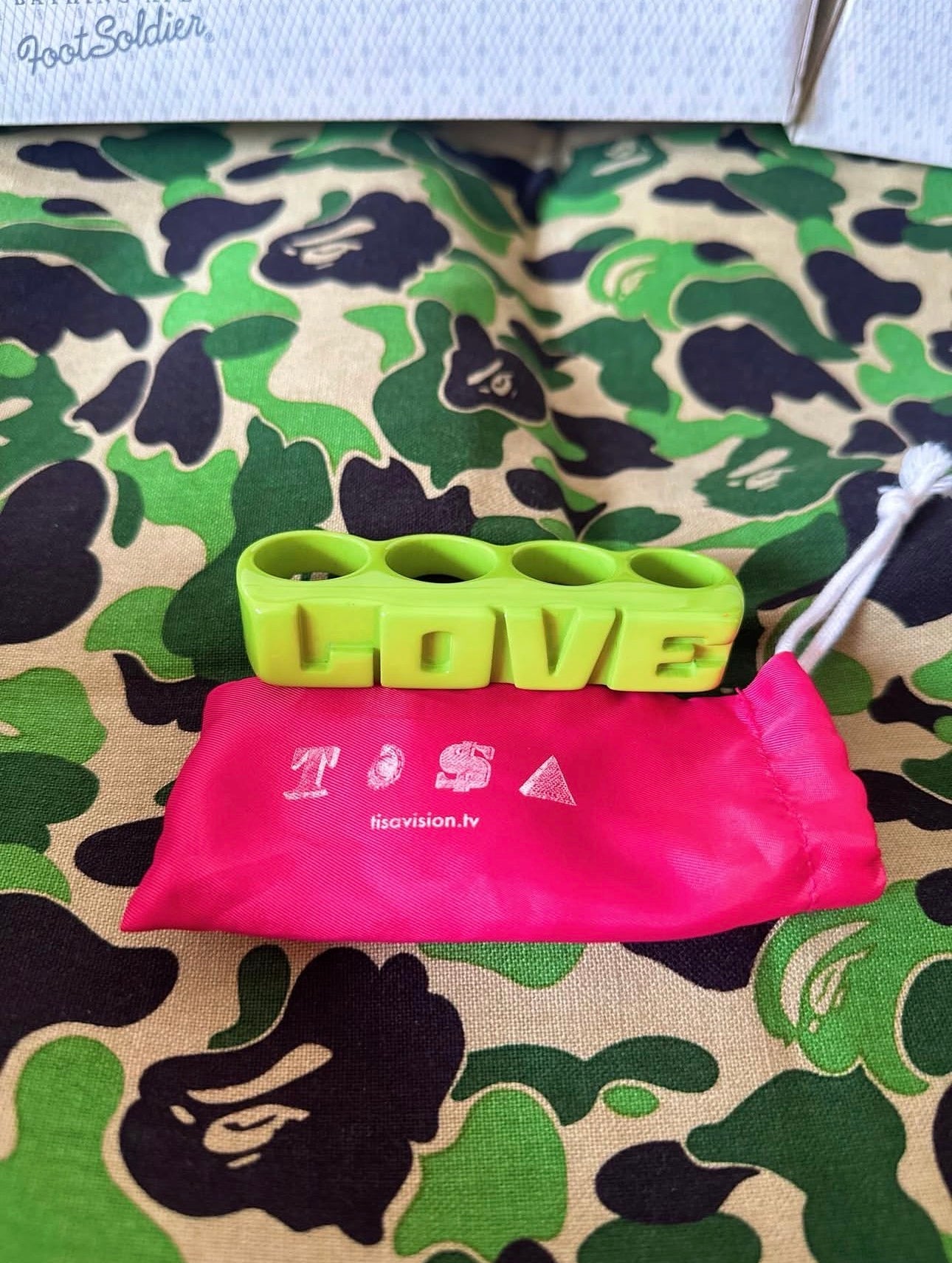 TI$A ™️ X PHENOMENON Hood Love 4 Finger “LOVE” ring