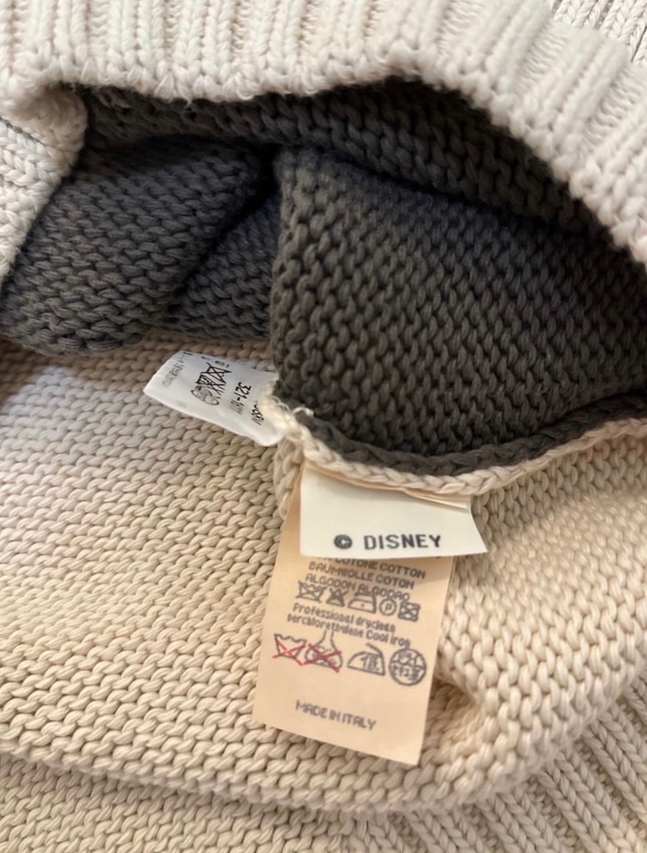 Vintage SUPER RARE 1999 ICEBERG HISTORY Disney “BALOO FROM JUNGLE BOOK” SWEATER