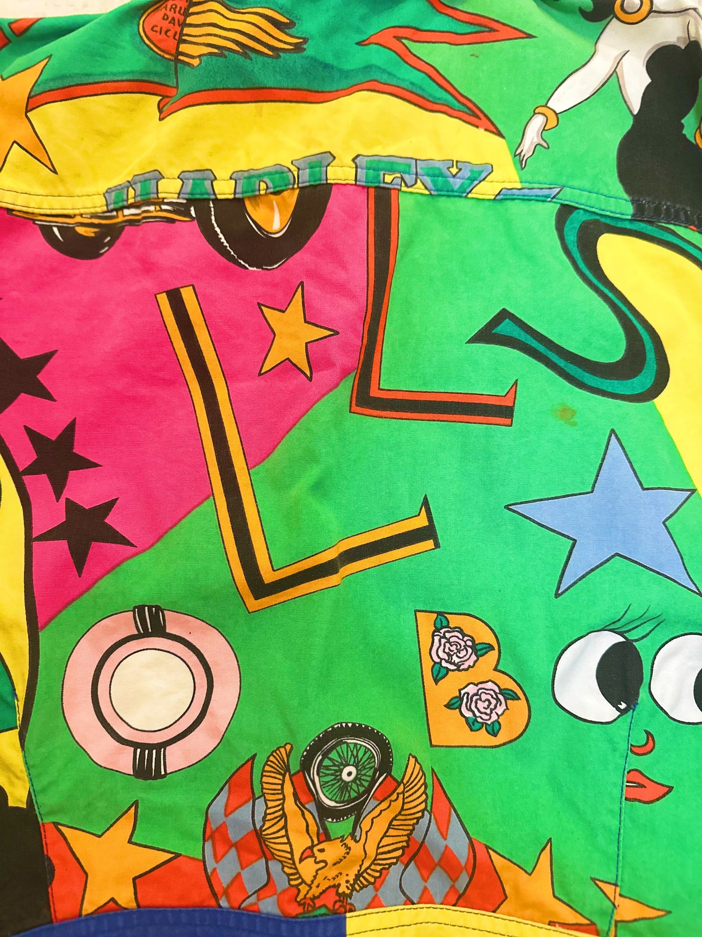 Vintage Versace Jeans Couture “Betty Boop” Pop Art Jeans Jacket - 1991