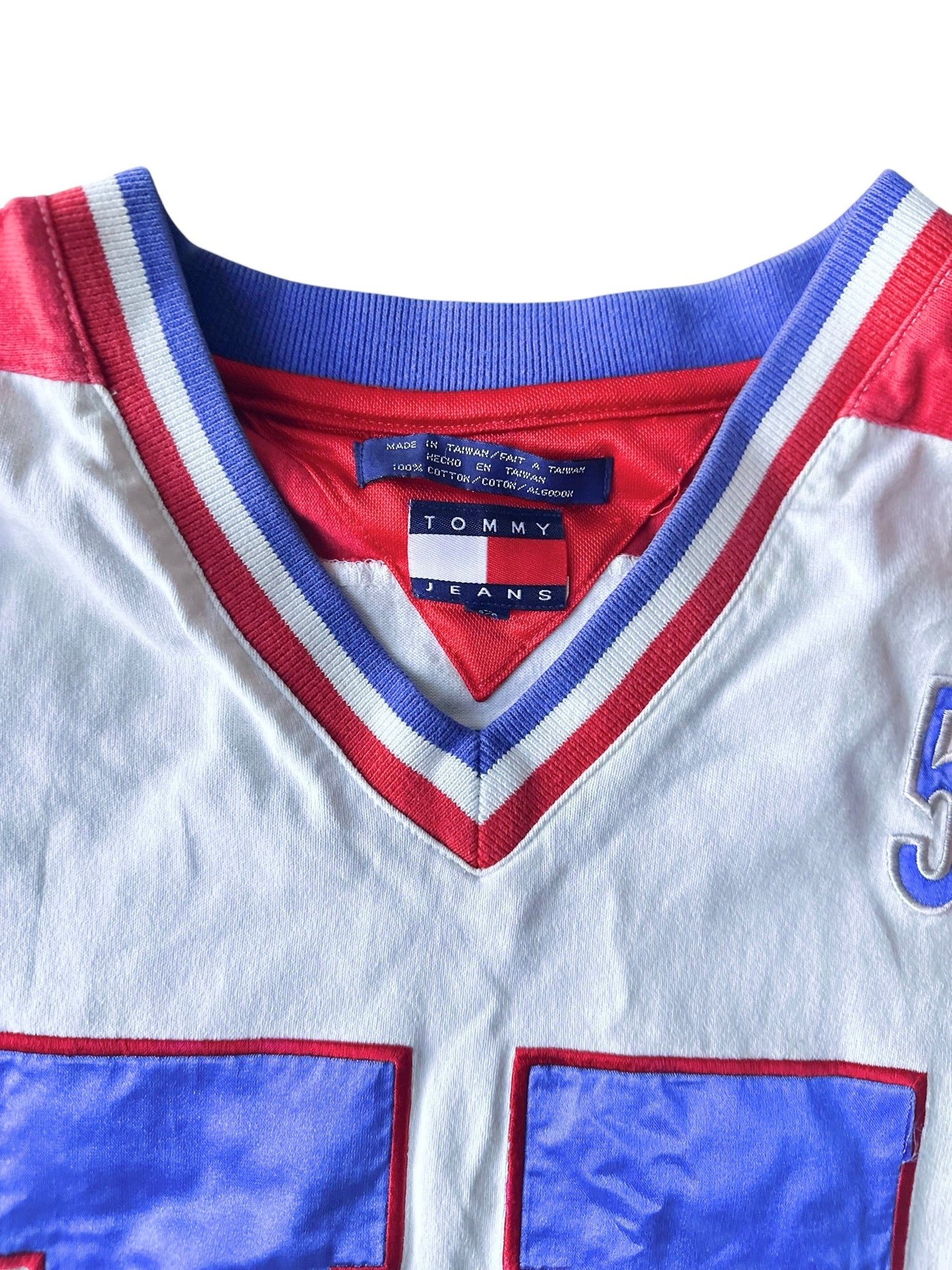 Vintage 90’s Tommy Hilfiger, TOMMY JEANS HOCKEY JERSEY