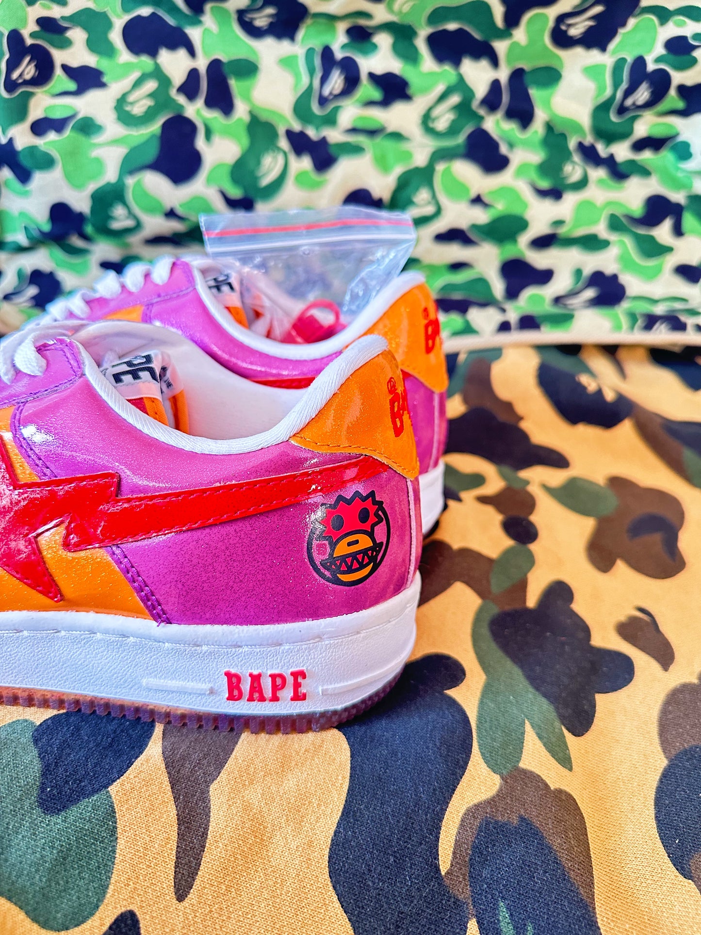 OG Bapesta Baby Milo Monster “Purple” 2009 (DEADSTOCK)