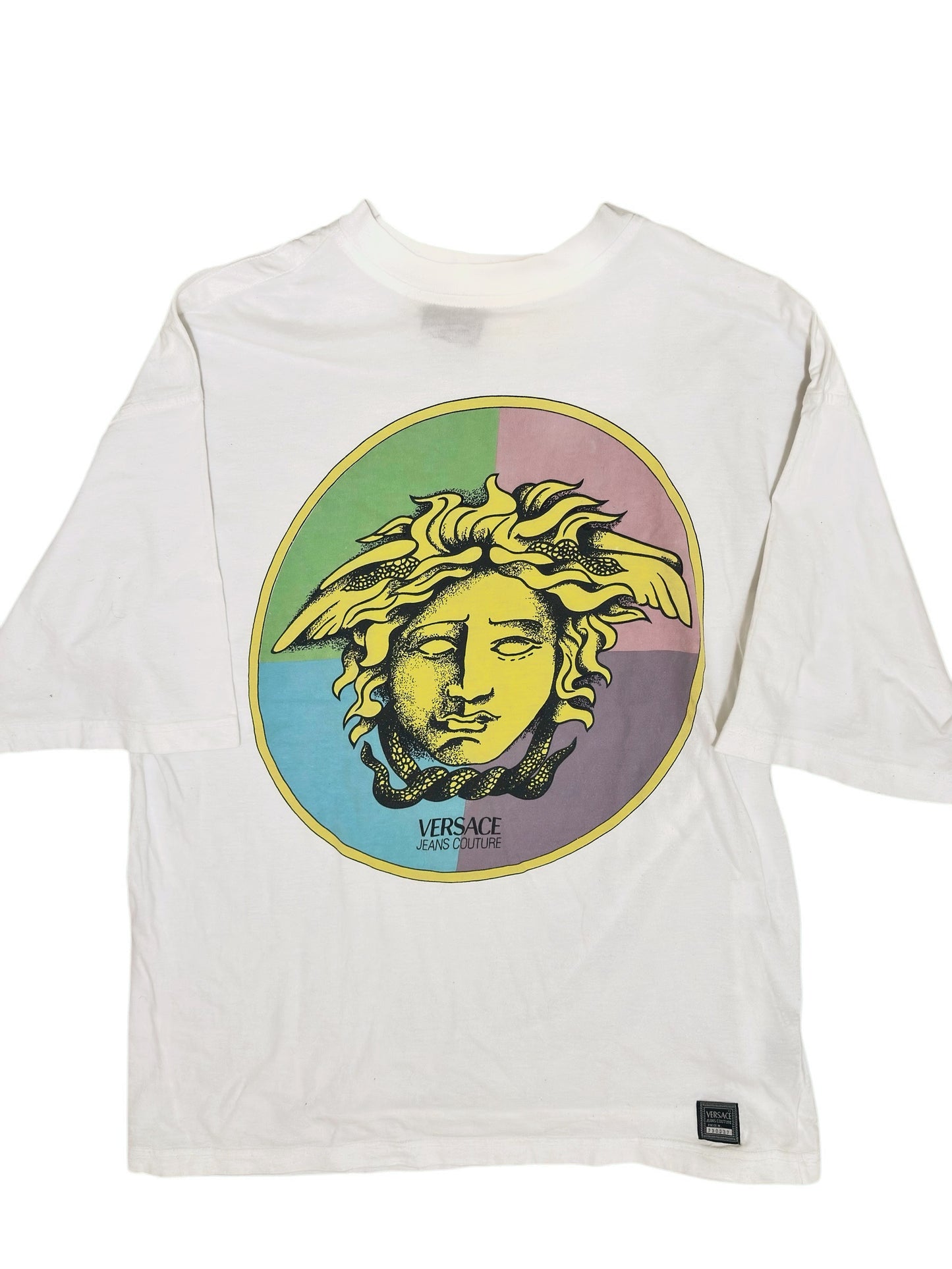 RARE!! Vintage 1996 VERSACE JEANS COUTURE Medusa t-shirt